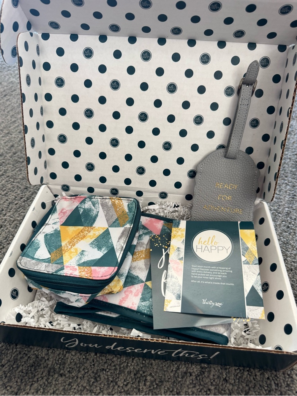 thirty-one Geometric Travel Accessory Set